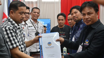 Serahkan Berkas Bacaleg Ke KPU Merangin,DPD Nasdem Merangin Tagetkan Seluruh Dapil  Dapat Keterwakilkan Di Pileg 2024